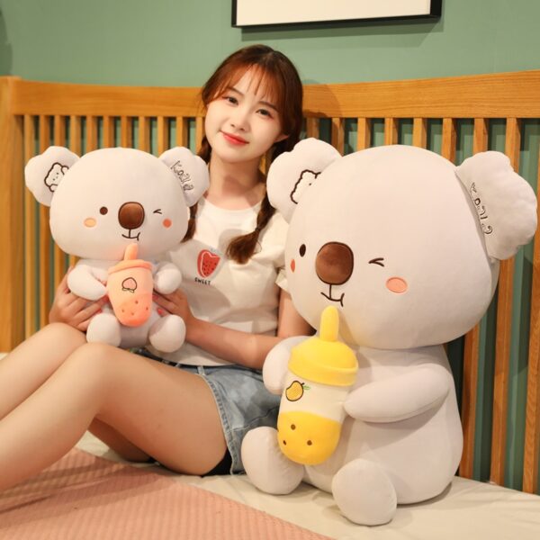 Koala Coffee Mug Teddy Bear Soft Toy Stuffed Animal Plush Teddy Gift For Kids Girls Boys Love8424