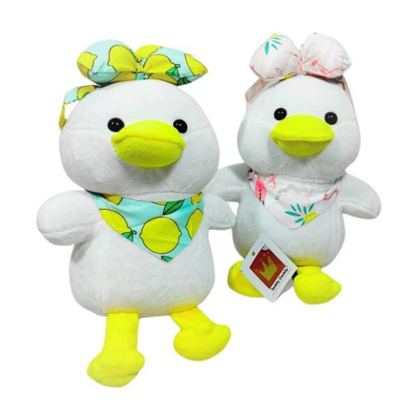 Bow Duck Soft Toy Stuffed Animal Plush Teddy Gift For Kids Girls Boys Love10025