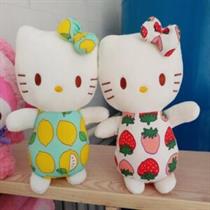 Bow Fruit Kitty Soft Toy Stuffed Animal Plush Teddy Gift For Kids Girls Boys Love4085