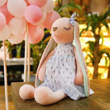 Bunny Long Ear Plush Toy Soft Toy Stuffed Animal Plush Teddy Gift For Kids Girls Boys Love3146