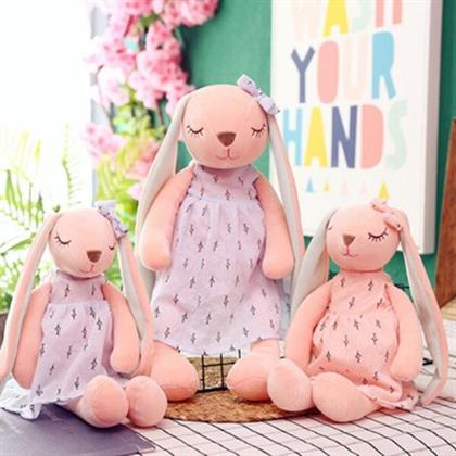Bunny Long Ear Plush Toy Soft Toy Stuffed Animal Plush Teddy Gift For Kids Girls Boys Love3129