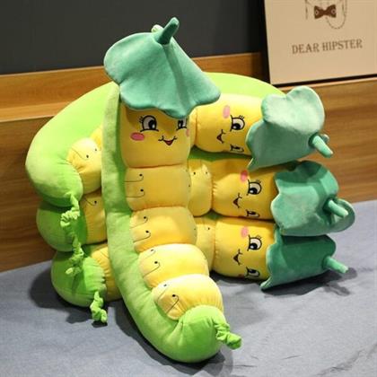 Cap Caterpillar Soft Toy Stuffed Animal Plush Teddy Gift For Kids Girls Boys Love4088