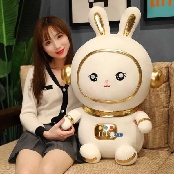 Chandrayaan Astronaut Rabbit Teddy Soft Toy Stuffed Animal Plush Teddy Gift For Kids Girls Boys Love7999