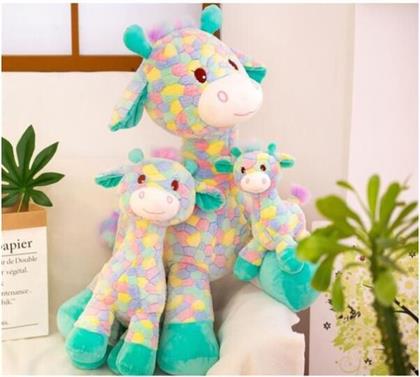 Colorful Giraffe Plush Toy Soft Toy Stuffed Animal Plush Teddy Gift For Kids Girls Boys Love3138