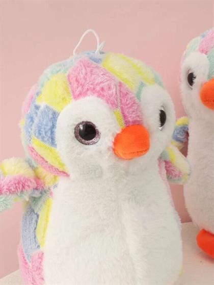 Colorful Fur Penguin Soft Toy Soft Toy Stuffed Animal Plush Teddy Gift For Kids Girls Boys Love7030