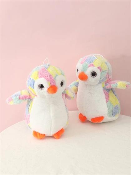 Colorful Fur Penguin Soft Toy Soft Toy Stuffed Animal Plush Teddy Gift For Kids Girls Boys Love7029
