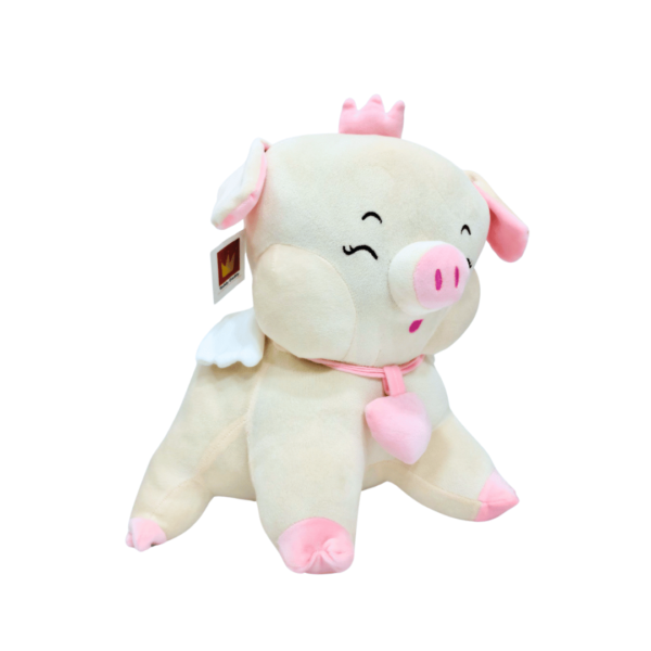Crown Pig Pink, 40 Cm Soft Toy Stuffed Animal Plush Teddy Gift For Kids Girls Boys Love9333