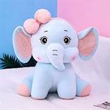 Ellie Elephant Stuffed Animal Soft Toy Light Blue, 50 Cm Soft Toy Stuffed Animal Plush Teddy Gift For Kids Girls Boys Love4593