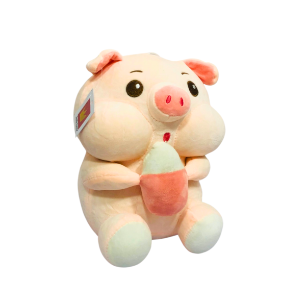 Fluffy Bottle Pig Soft Toy Soft Toy Stuffed Animal Plush Teddy Gift For Kids Girls Boys Love9374