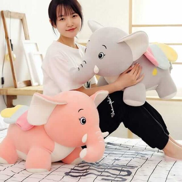 Flying Elephant Plush Stuffed Animal Soft Toy Stuffed Animal Plush Teddy Gift For Kids Girls Boys Love7972