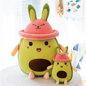 Fruit Cap Avocado Soft Toy Stuffed Animal Plush Teddy Gift For Kids Girls Boys Love4165