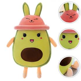 Fruit Cap Avocado Soft Toy Stuffed Animal Plush Teddy Gift For Kids Girls Boys Love4162
