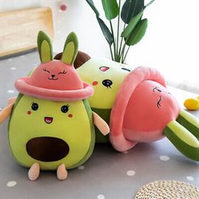 Fruit Cap Avocado Soft Toy Stuffed Animal Plush Teddy Gift For Kids Girls Boys Love4161