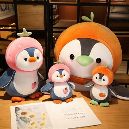 Fruit Penguin Soft Toy Stuffed Animal Plush Teddy Gift For Kids Girls Boys Love4174