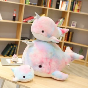 Fur Cone Fish Plush Soft Toy Stuffed Animal Plush Teddy Gift For Kids Girls Boys Love7122