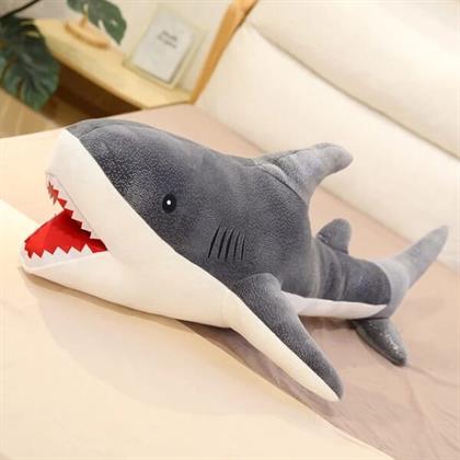 Glitter Shark Soft Toy Stuffed Animal Plush Teddy Gift For Kids Girls Boys Love3364
