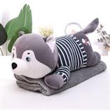 Happy Sleeping Dog Soft Toy Stuffed Animal Plush Teddy Gift For Kids Girls Boys Love3370