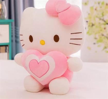Heart Kitty Soft Toy Stuffed Animal Plush Teddy Gift For Kids Girls Boys Love4191
