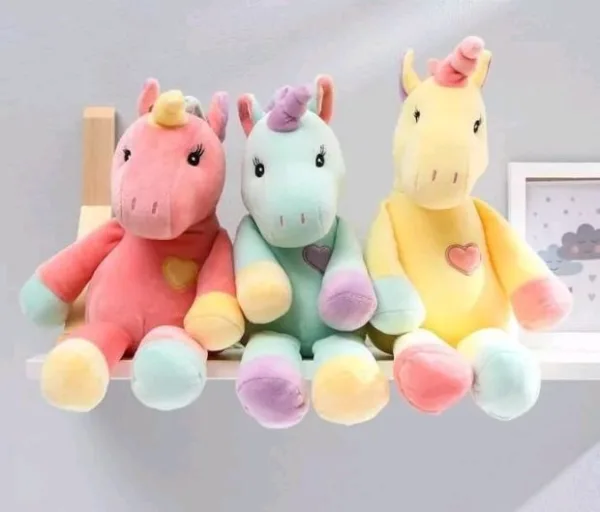 Heart Unicorn Premium Soft Toy Soft Toy Stuffed Animal Plush Teddy Gift For Kids Girls Boys Love8881