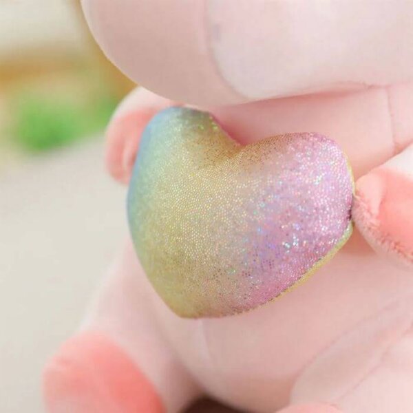Heart Unicorn Soft Toy Soft Toy Stuffed Animal Plush Teddy Gift For Kids Girls Boys Love7559