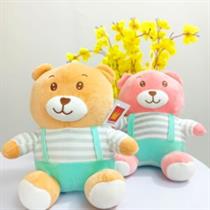 Hello Love Teddy Bear Brown, 25 Cm Soft Toy Stuffed Animal Plush Teddy Gift For Kids Girls Boys Love6578