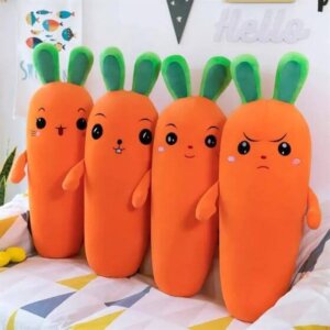 Hug Pillow Carrot Plush Soft Toy Stuffed Animal Plush Teddy Gift For Kids Girls Boys Love7533