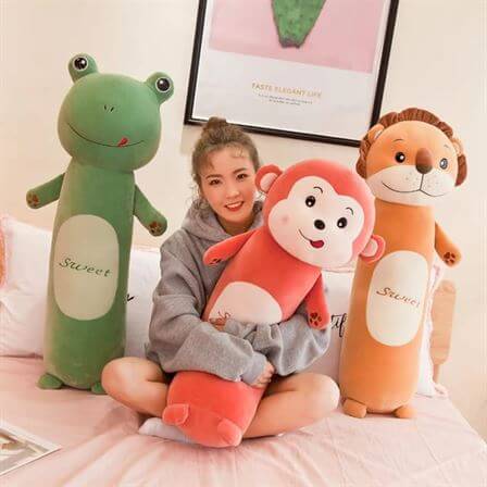 Hug Pillow Frog Plush Soft Toy Stuffed Animal Plush Teddy Gift For Kids Girls Boys Love7538