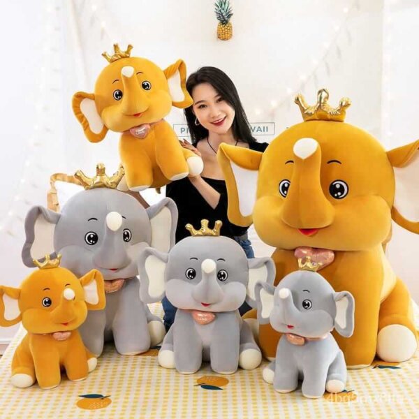 Jimmy Elephant Soft Toy Soft Toy Stuffed Animal Plush Teddy Gift For Kids Girls Boys Love7578