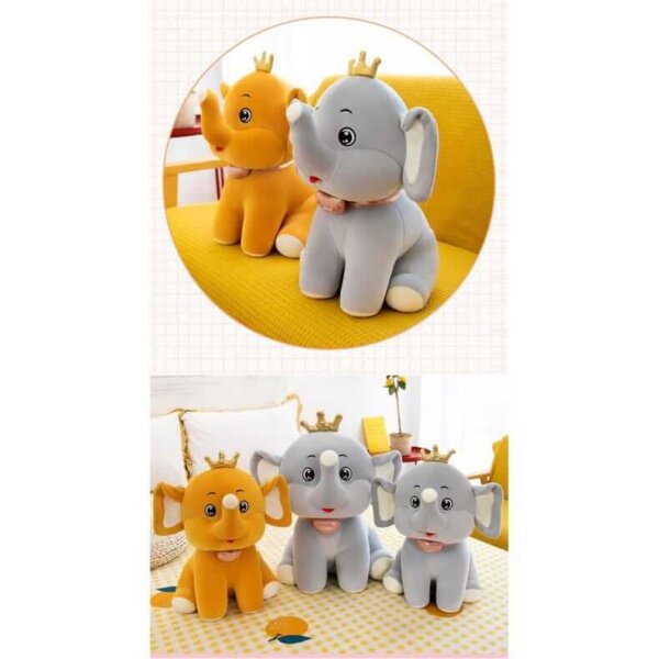 Jimmy Elephant Soft Toy Soft Toy Stuffed Animal Plush Teddy Gift For Kids Girls Boys Love7579