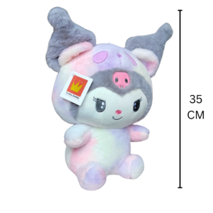 Kawai Kuromi Teddy Plush Trendy Multicolor Product, 35 Cm Soft Toy Stuffed Animal Plush Teddy Gift For Kids Girls Boys Love9321