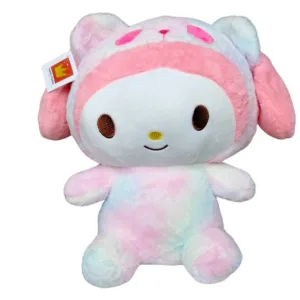 Kawai My Melody Kuromi Teddy Soft Toy Stuffed Animal Plush Teddy Gift For Kids Girls Boys Love9313