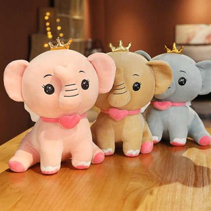 Kevin Elephant Plush Toy Soft Toy Stuffed Animal Plush Teddy Gift For Kids Girls Boys Love3052