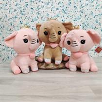 Kevin Elephant Plush Toy Soft Toy Stuffed Animal Plush Teddy Gift For Kids Girls Boys Love3048