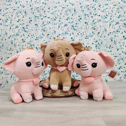 Kevin Elephant Plush Toy Soft Toy Stuffed Animal Plush Teddy Gift For Kids Girls Boys Love3046