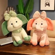 Lady Daisy Elephant Animal Toy Pink, 22 Cm Soft Toy Stuffed Animal Plush Teddy Gift For Kids Girls Boys Love4596