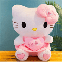Love Heart Kitty Soft Toy Stuffed Animal Plush Teddy Gift For Kids Girls Boys Love4362