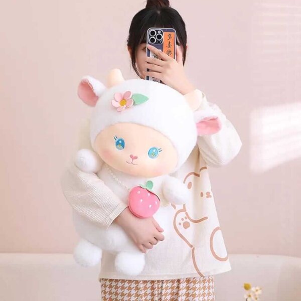 Love Sheep Cuddly Pet Soft Toy Soft Toy Stuffed Animal Plush Teddy Gift For Kids Girls Boys Love7985