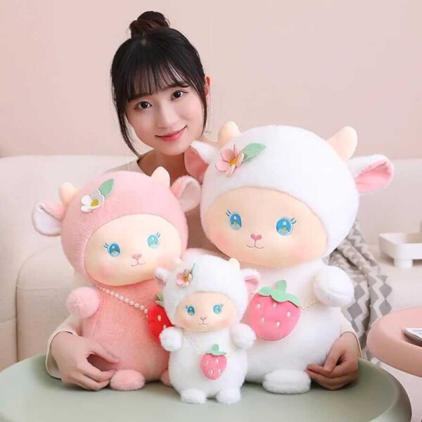 Love Sheep Cuddly Pet Soft Toy Soft Toy Stuffed Animal Plush Teddy Gift For Kids Girls Boys Love7984
