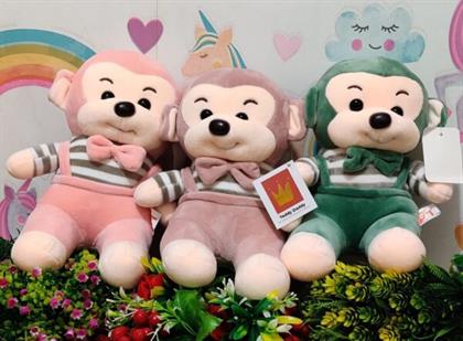 Monkey Teddy Soft Toy Soft Toy Stuffed Animal Plush Teddy Gift For Kids Girls Boys Love3519
