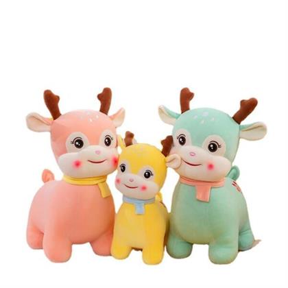 Muffler Deer Soft Toy Soft Toy Stuffed Animal Plush Teddy Gift For Kids Girls Boys Love6982