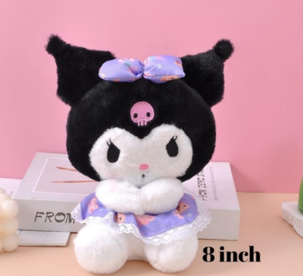 Kawai Kuromi Frock Teddy With Bow LCTD Toy - Image 3