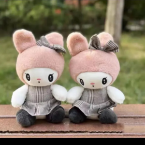 Kawai Kuromi Frock Teddy With Bow LCTD Toy