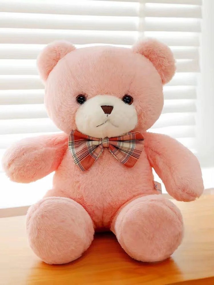 Fur Bow Cheeky Teddy - Image 2