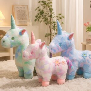 Standing Rainbow Horn Unicorn