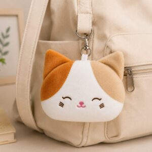 Kitten Bag Charm Key Chain