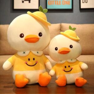Smiling Cap Duck Aquatic Bird Soft Toy Stuffed Animal Plush Teddy Gift For Kids Girls Boys Love9010