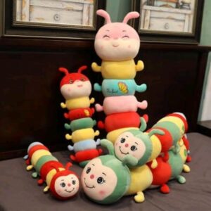 Caterpiller Multicolor Plush Soft Toy Stuffed Animal Plush Teddy Gift For Kids Girls Boys Love8770