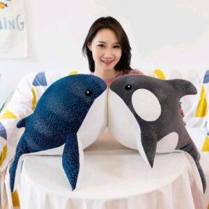 Glitter Dolphin Water Animal Plsuh Soft Toy Stuffed Animal Plush Teddy Gift For Kids Girls Boys Love8854