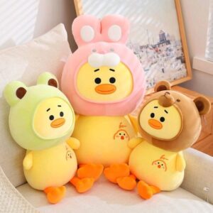 Duck Character Frog Hoody Design For Kids Soft Toy Stuffed Animal Plush Teddy Gift For Kids Girls Boys Love8799