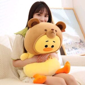 Duck Character Bear Hoody Design For Kids Soft Toy Stuffed Animal Plush Teddy Gift For Kids Girls Boys Love8796
